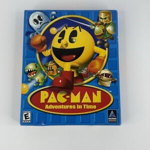 VTG Pac-Man Adventures in Time Big Box PC Game Hasbro Brand New‎ Sealed